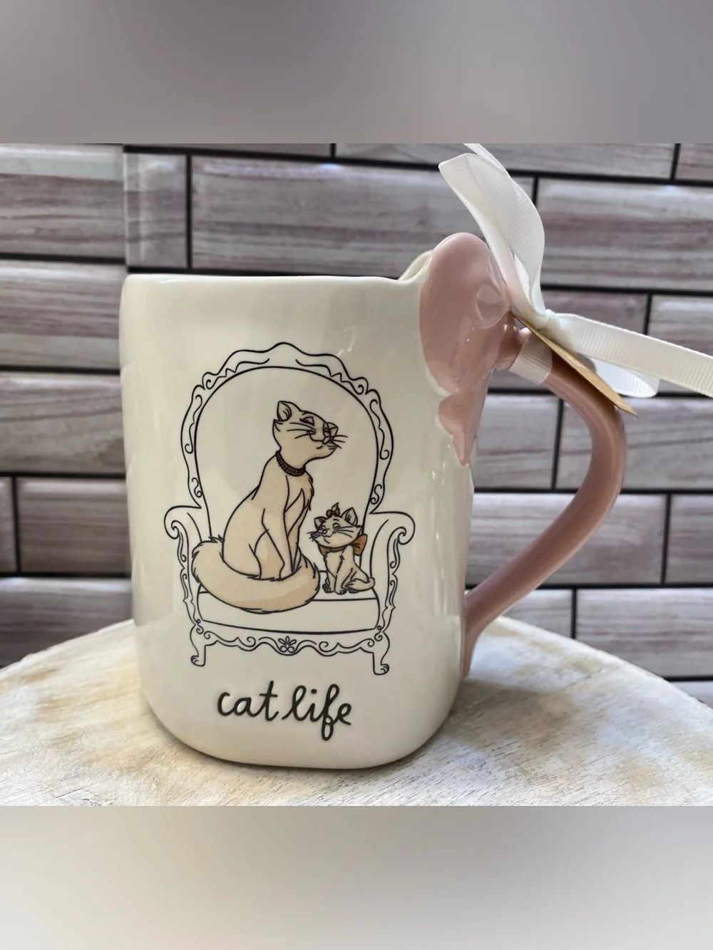 Rae Dunn xDisney ❤️Marie and Duchess Cat Mug NWT